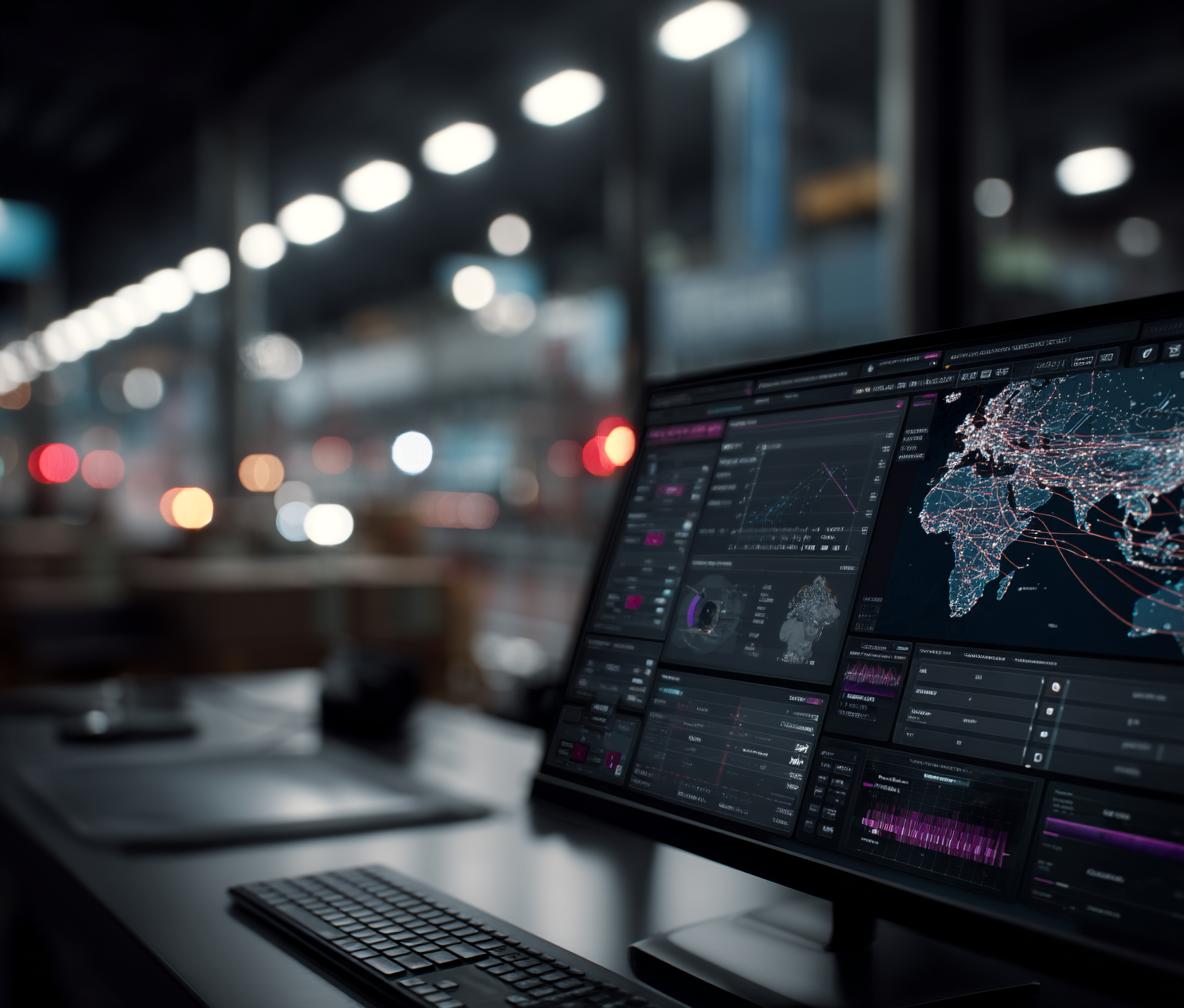 AI optimizing supply chain routes