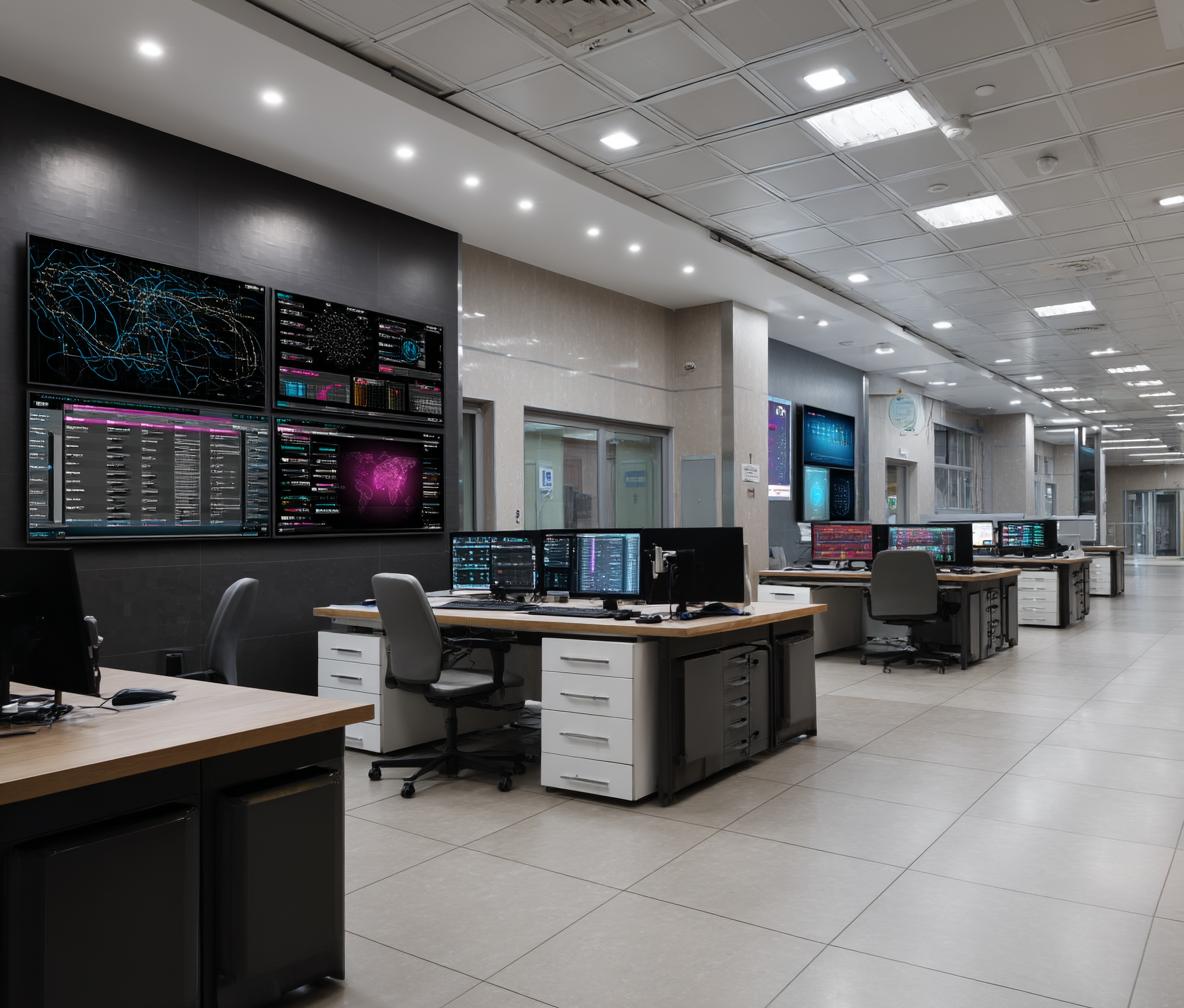 AI system monitoring hospital operations