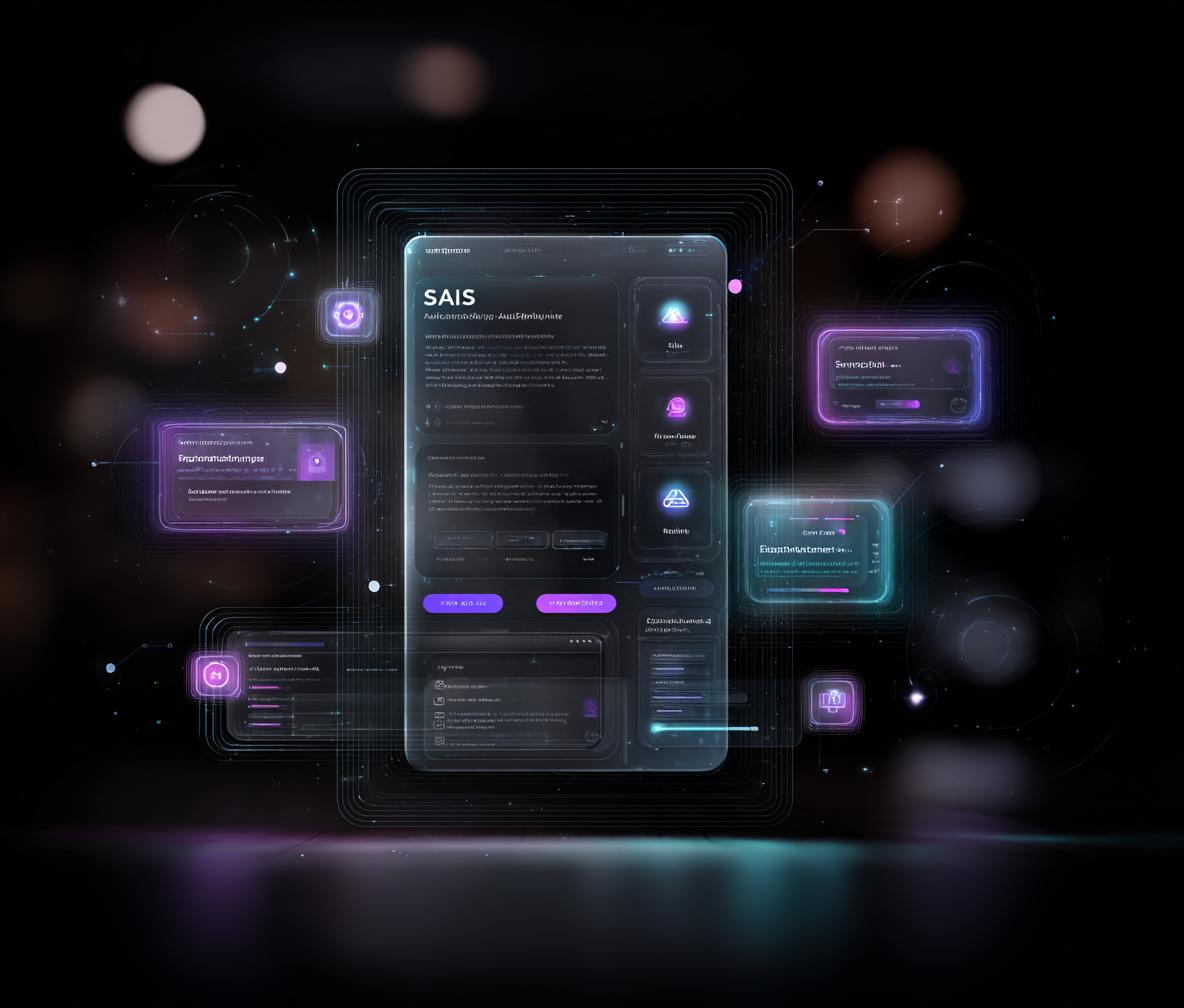 AI recommendation engine inside SaaS app