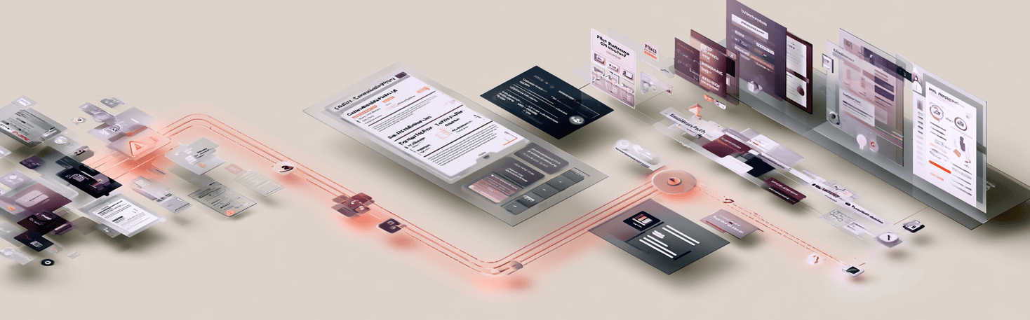 AI governance operating model visual showing unmanaged AI usage evolving into policy-driven responsible execution.