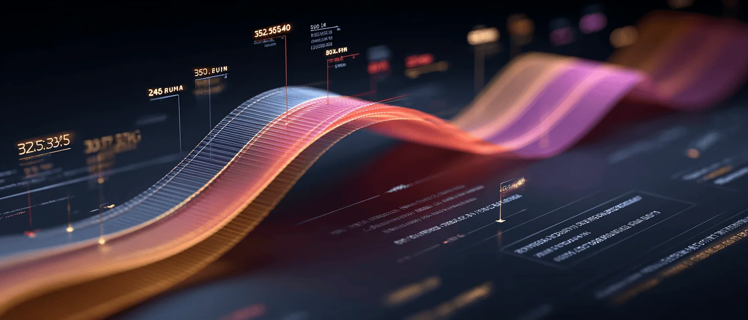 Executive EBITDA impact visualization showing margin expansion and enterprise value uplift from AI-enabled workflows.