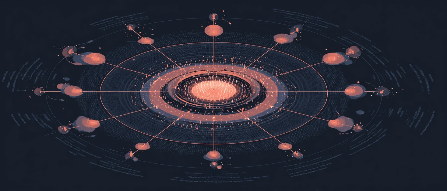 AI execution risk visualization showing readiness, governance, workflow integration, and adoption factors.