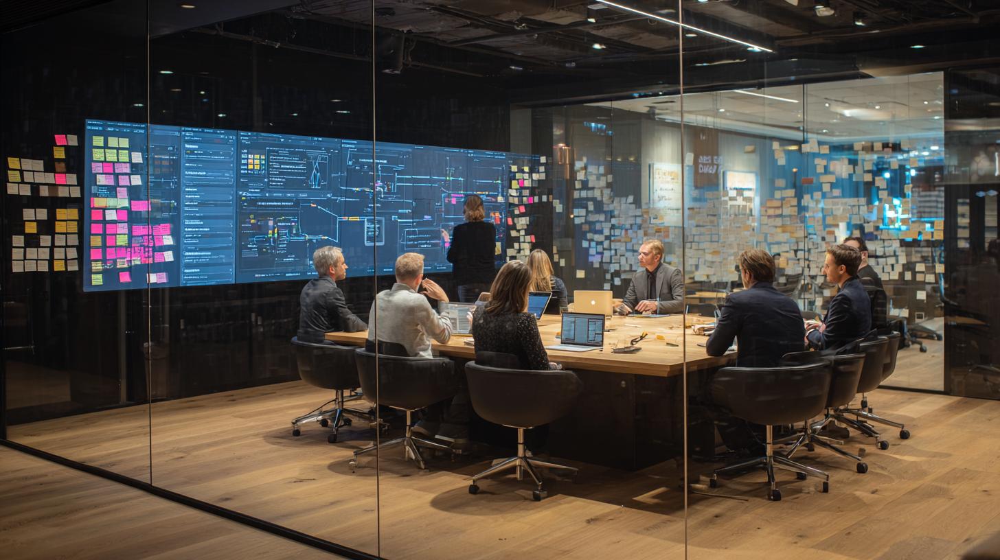 Leadership team prioritizing AI strategy opportunities
